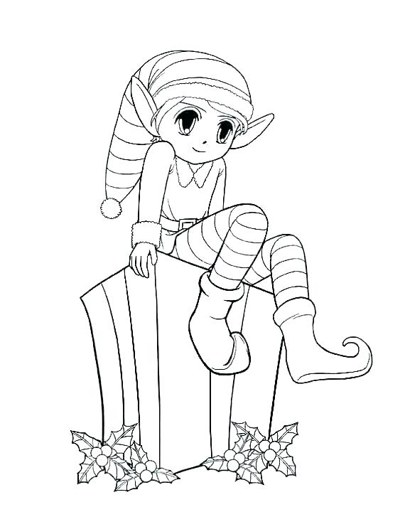 Elf On The Shelf Coloring Pages Printable at GetColorings.com | Free