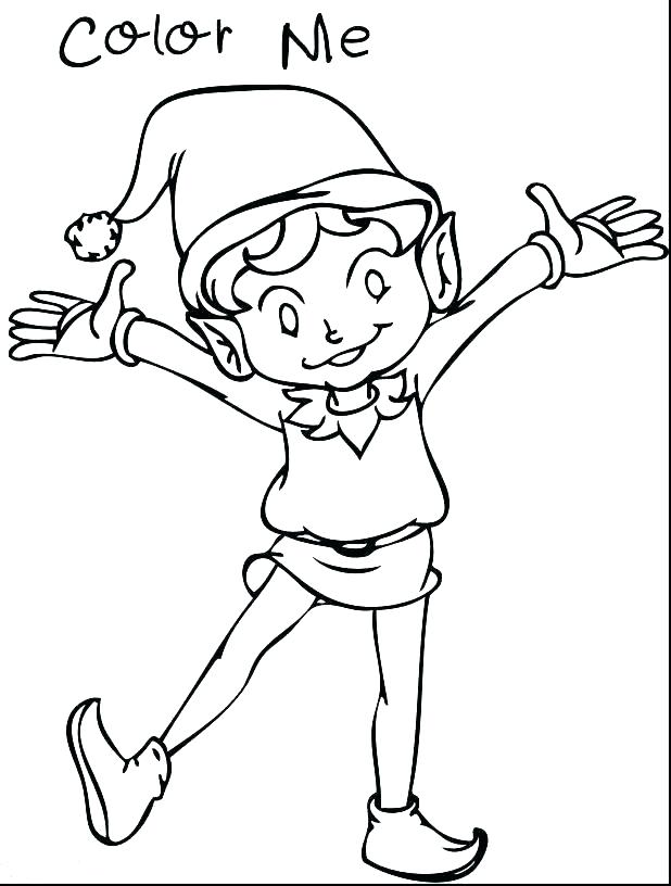Elf On The Shelf Free Printable Coloring Pages at ...