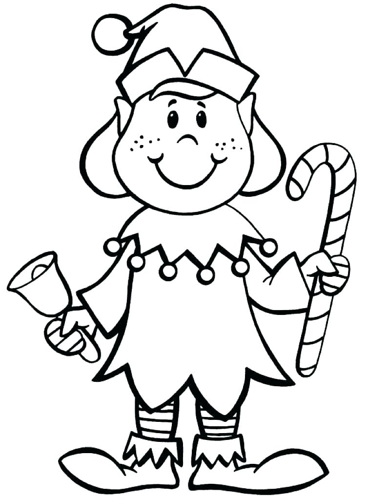 Elf On The Shelf Printable Coloring Pages at Free