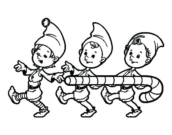 Elf on the Shelf Printable Coloring Pages