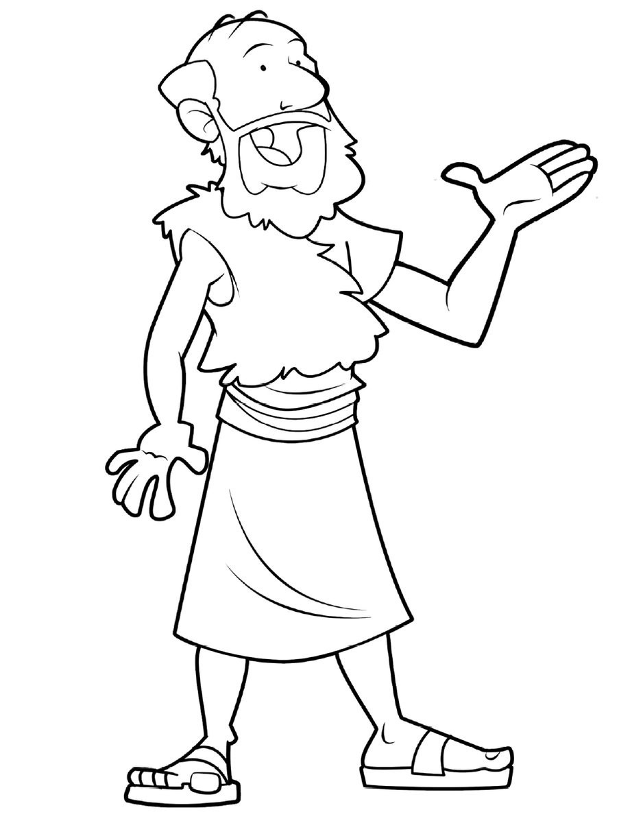 Elijah Coloring Pages For Sunday School at GetColorings.com | Free