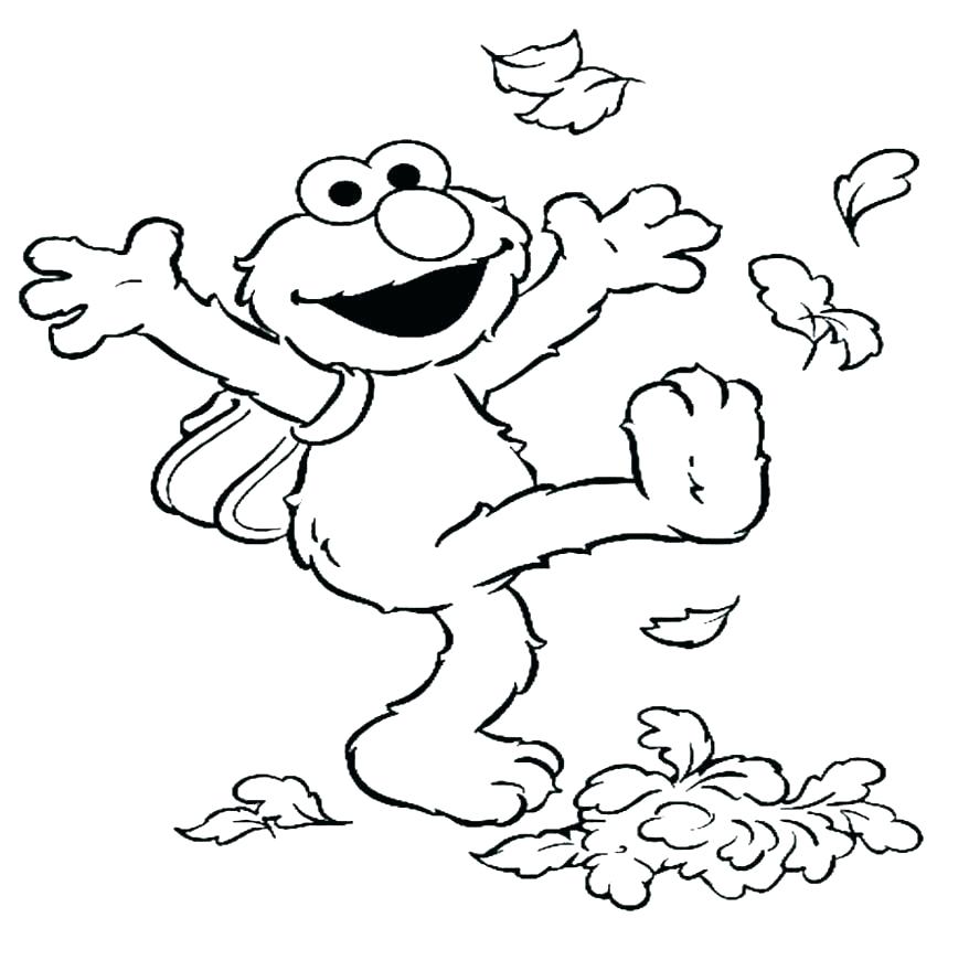 Elmo Face Coloring Page at GetColorings.com | Free ...