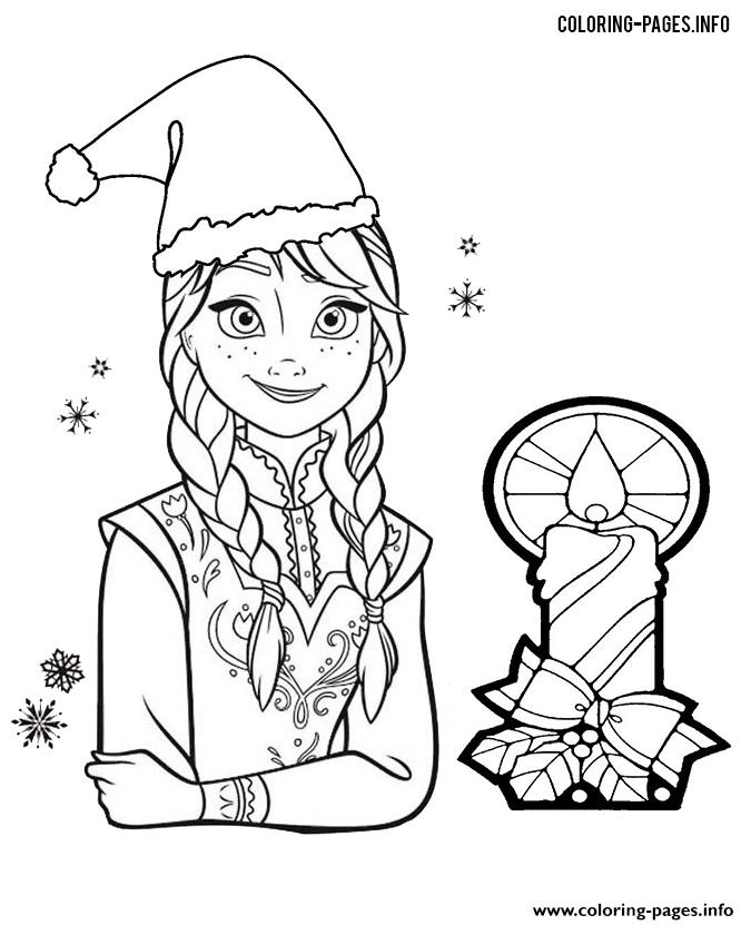 Elsa Christmas Coloring Pages at GetColorings.com | Free printable