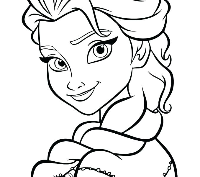 Elsa Christmas Coloring Pages at GetColorings.com | Free printable