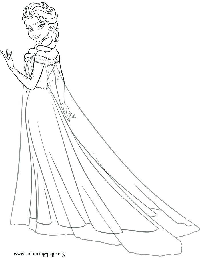 Elsa Coloring Pages Disney at GetColorings.com | Free ...