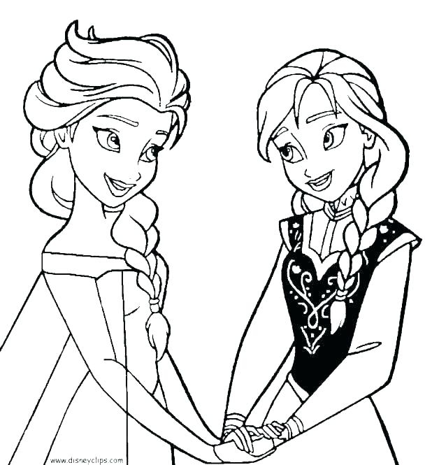618x665 Princess Elsa Coloring Page Frozen Pages To Print Free