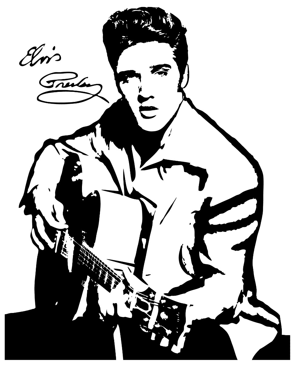 Elvis Presley Coloring Pages at GetColorings com Free printable