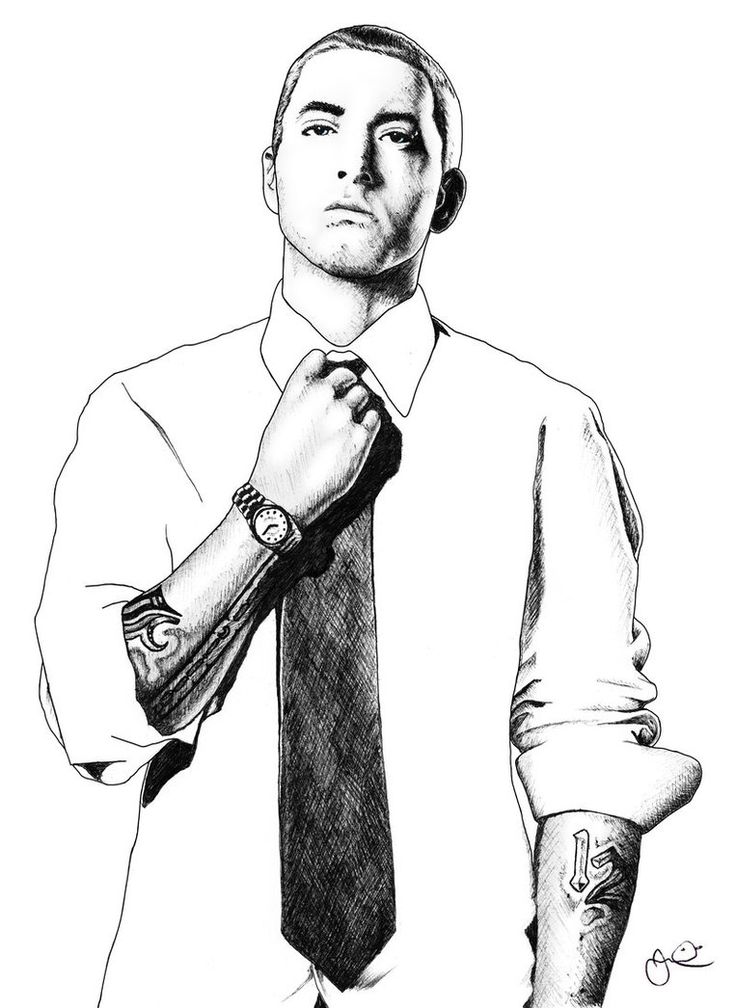 Eminem Coloring Pages at Free printable colorings