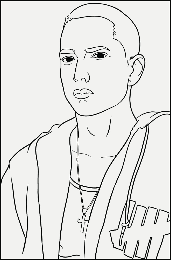 Eminem Coloring Pages at GetColorings.com | Free printable ...