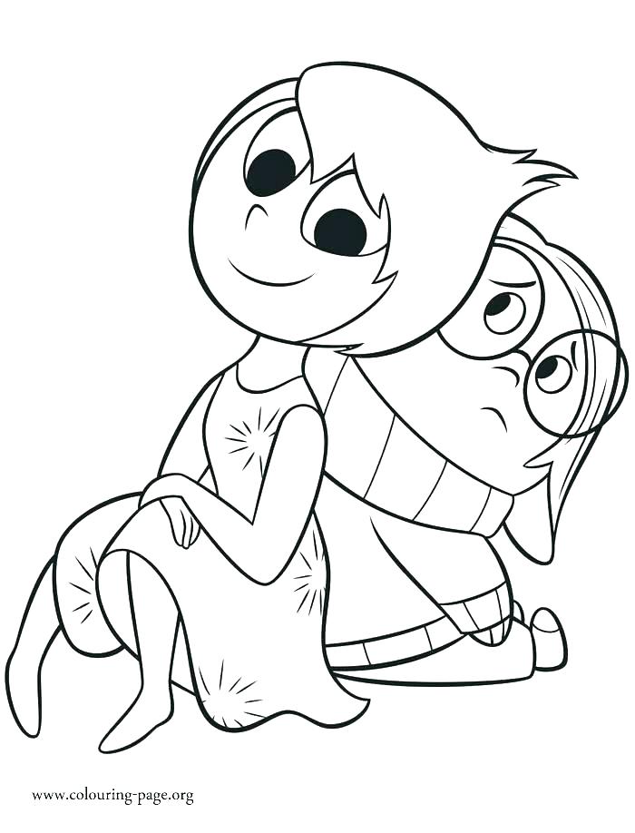 Emotions Coloring Pages at Free