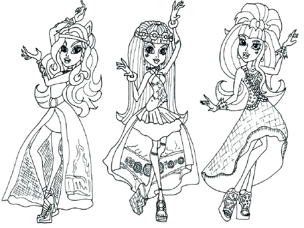 Ever After High Apple White Coloring Pages at GetColorings.com | Free