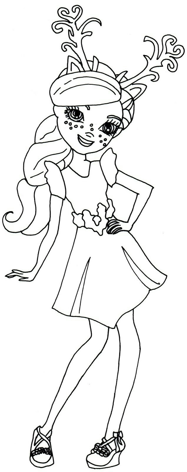 Ever After High Dragon Games Coloring Pages at GetColorings.com | Free