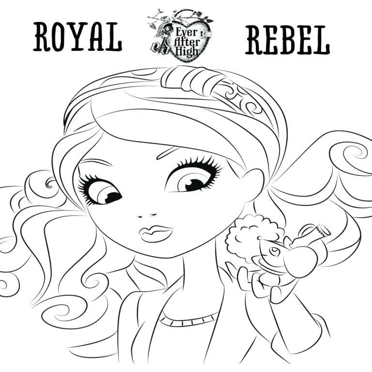 Ever After High Madeline Hatter Coloring Pages at GetColorings.com