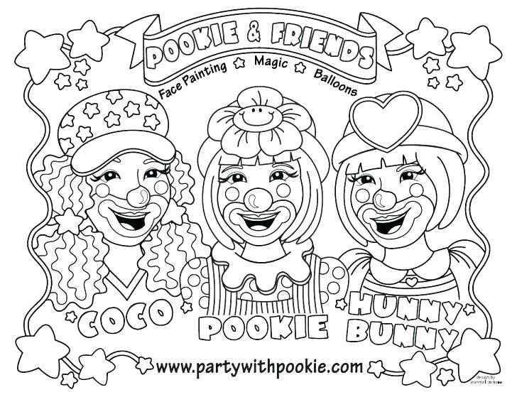 Evil Clown Coloring Pages at GetColorings.com | Free printable