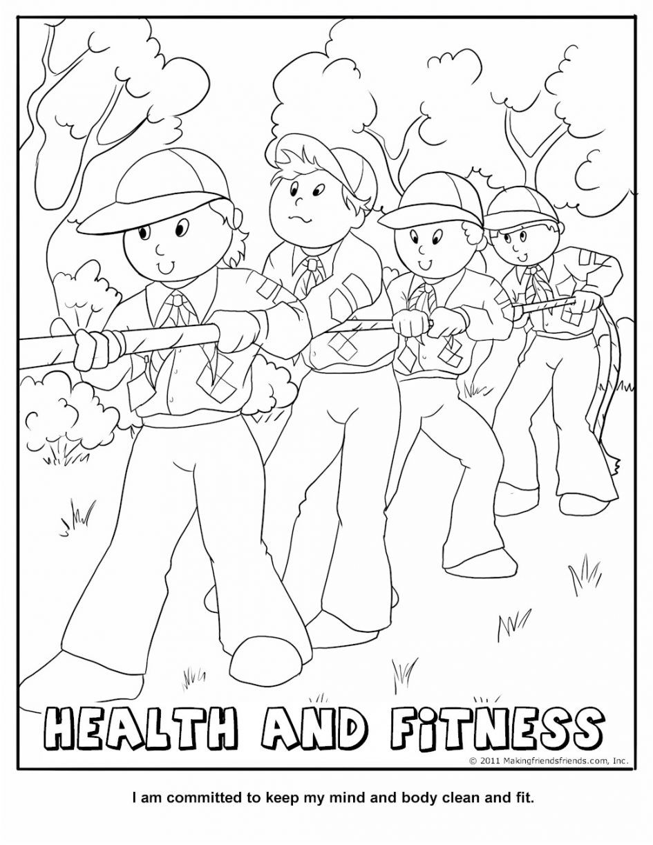 Exercise Coloring Pages Printable at Free printable