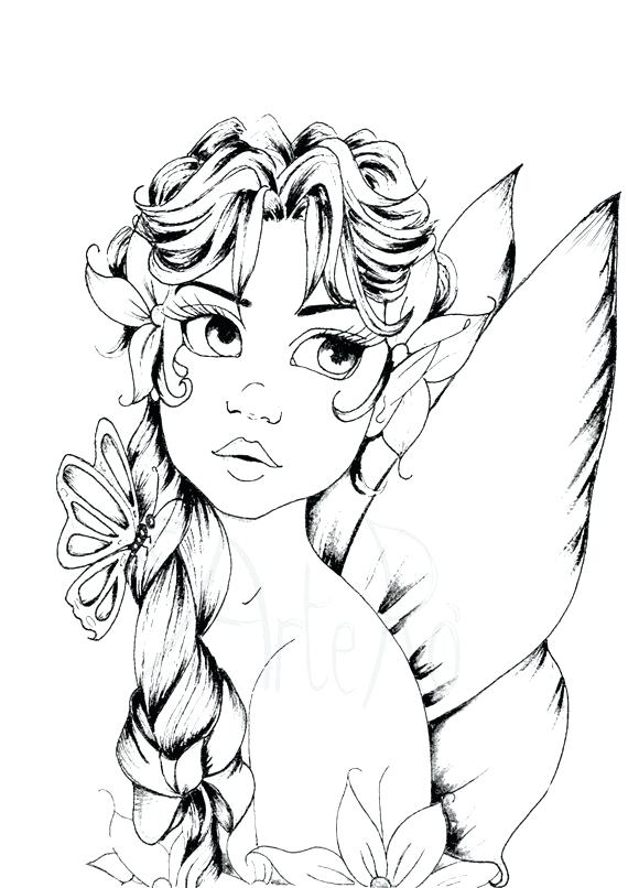 Faerie Coloring Pages at GetColorings.com | Free printable colorings