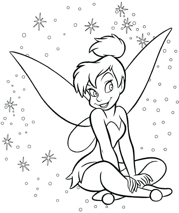 Fairy Coloring Pages For Kids at GetColorings.com | Free printable