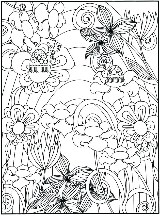 Fairy Garden Coloring Pages at GetColorings.com | Free printable