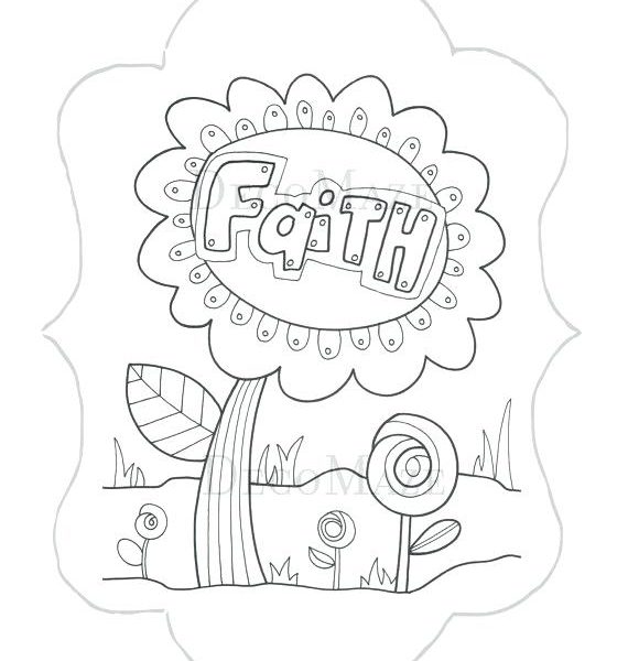 Faith Coloring Pages At Free Printable Colorings Pages To Print And Color