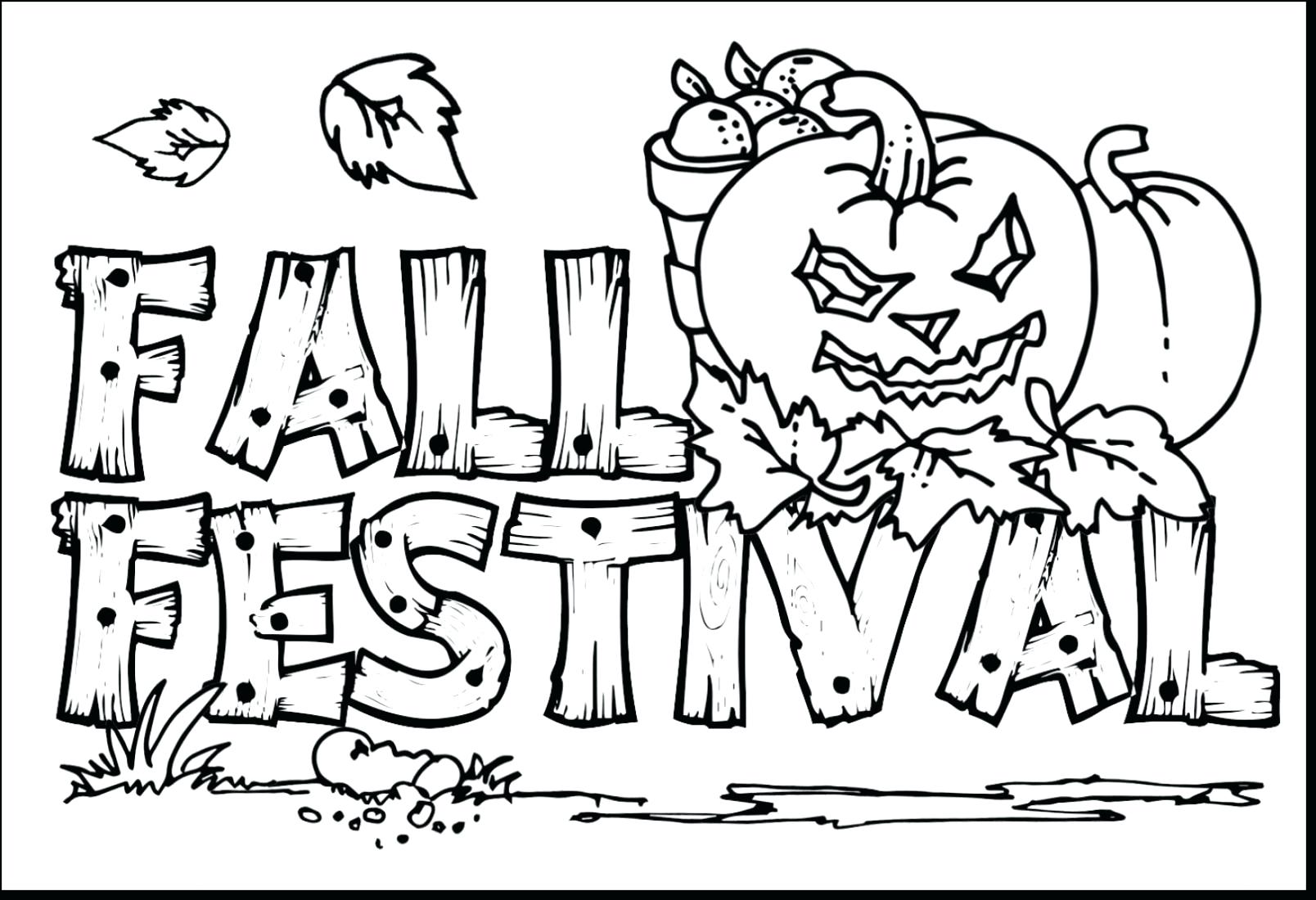 Fall Festival Coloring Pages at GetColorings.com | Free ...