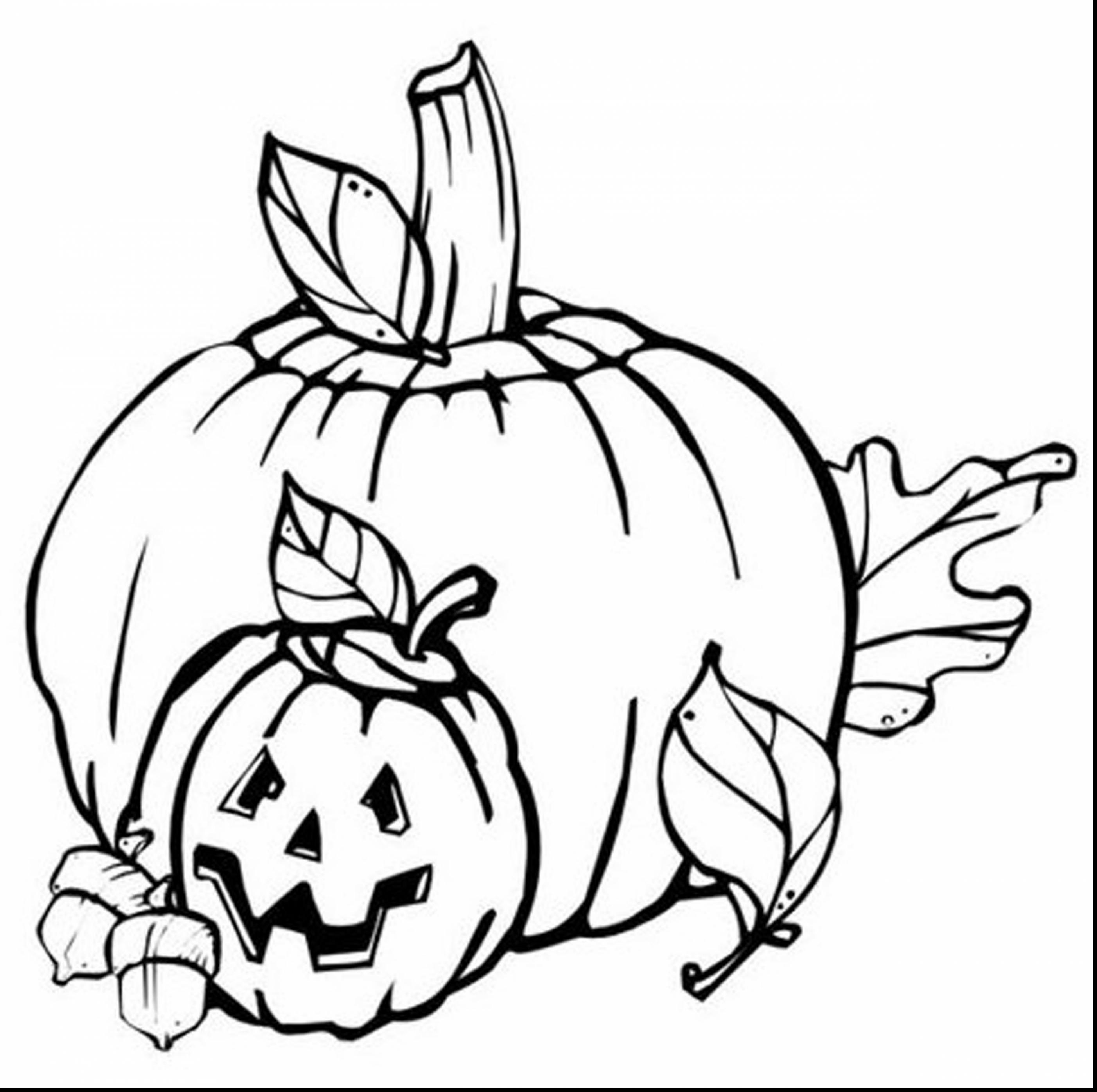 free fall pumpkin coloring pages