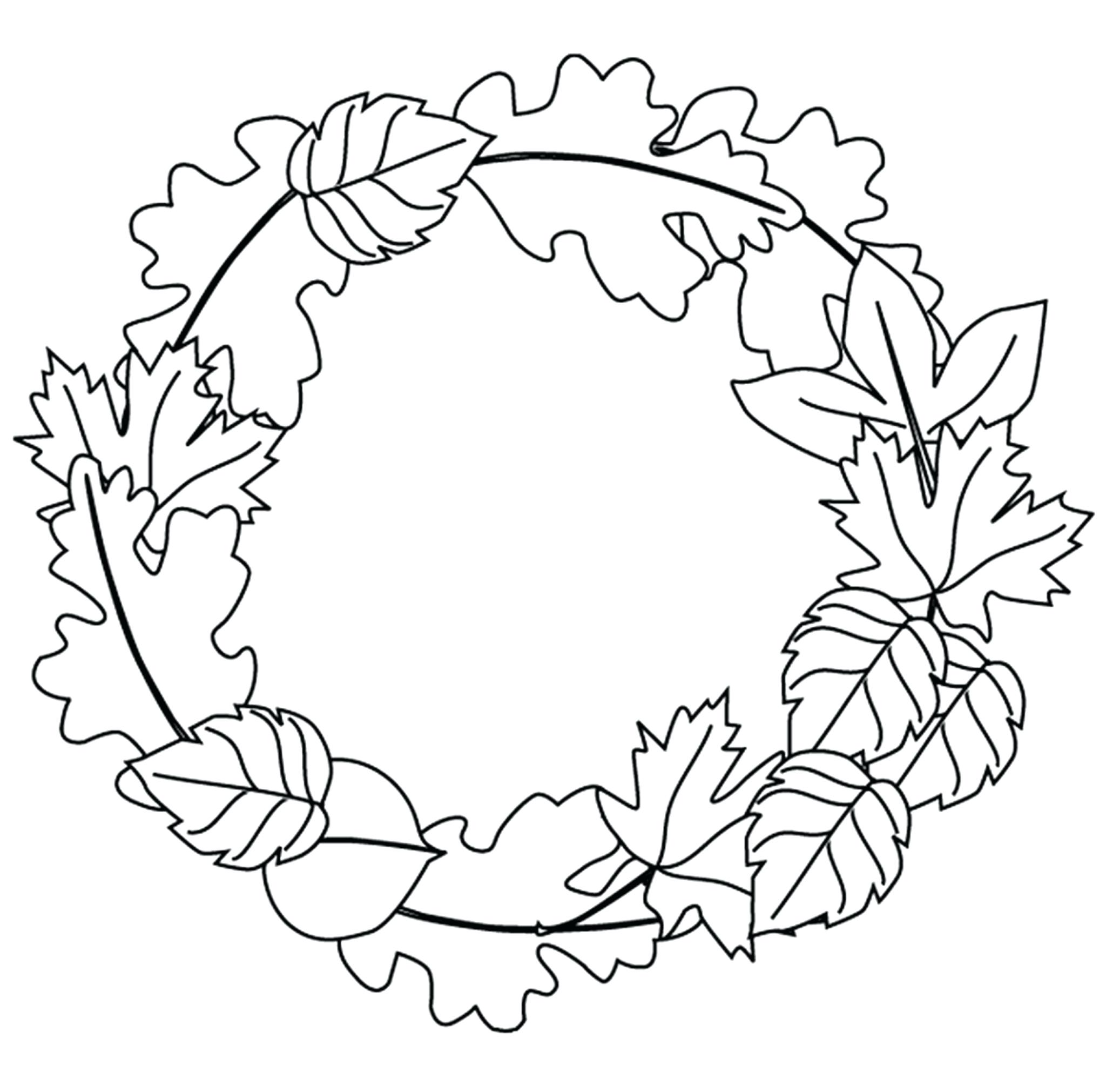 Fall Leaves Coloring Pages For Kindergarten at GetColorings.com   Free ...