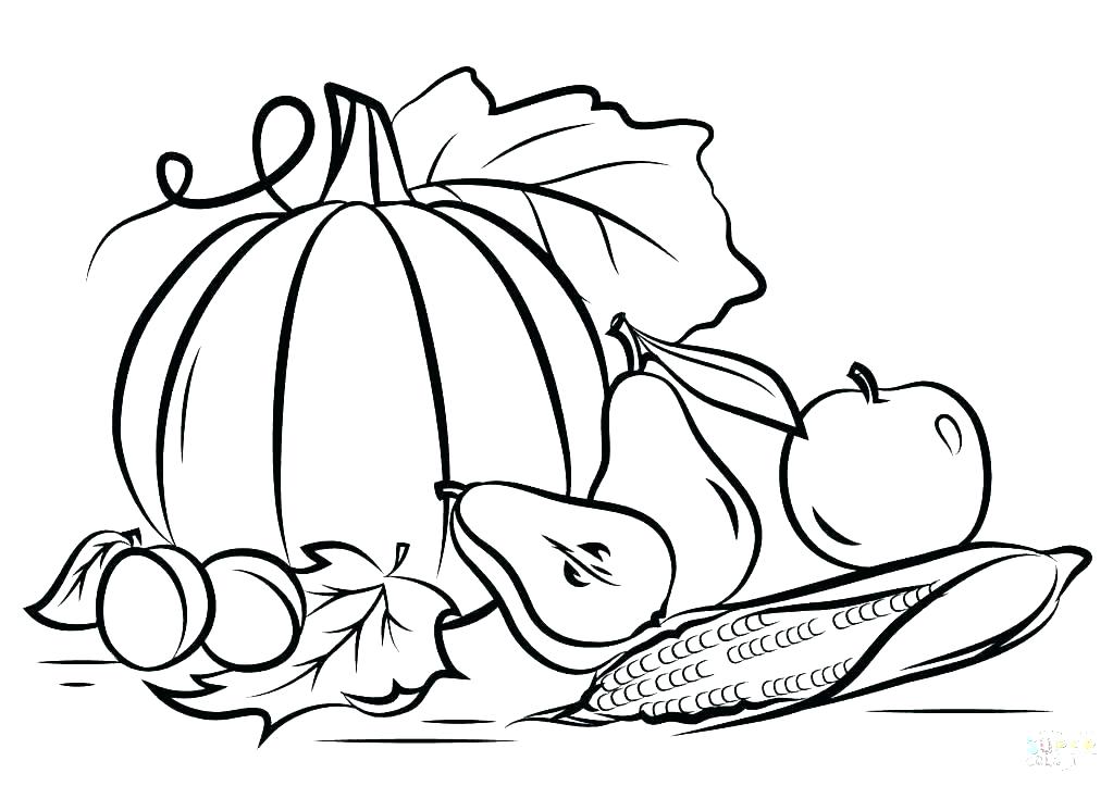 Fall Pumpkin Coloring Pages For Kids at GetColorings.com | Free