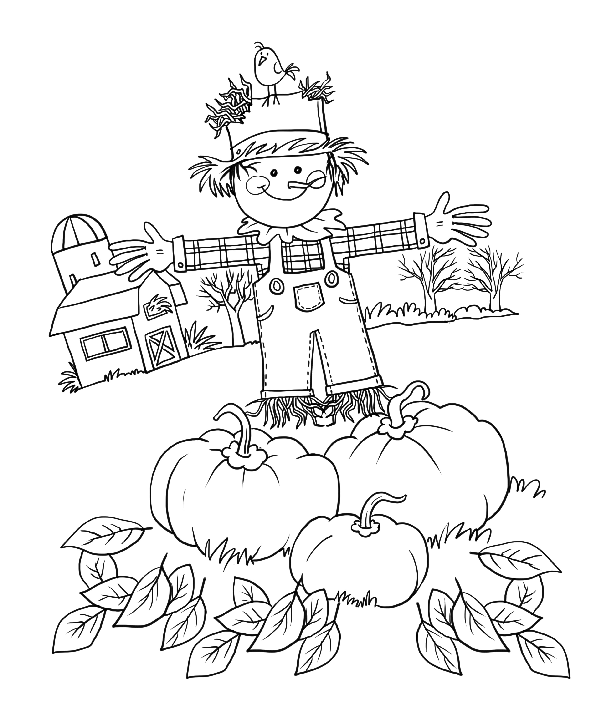 Fall Thanksgiving Coloring Pages at GetColorings.com | Free printable