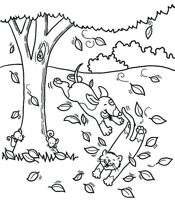 Fall Tree Coloring Pages at GetColorings.com | Free printable colorings