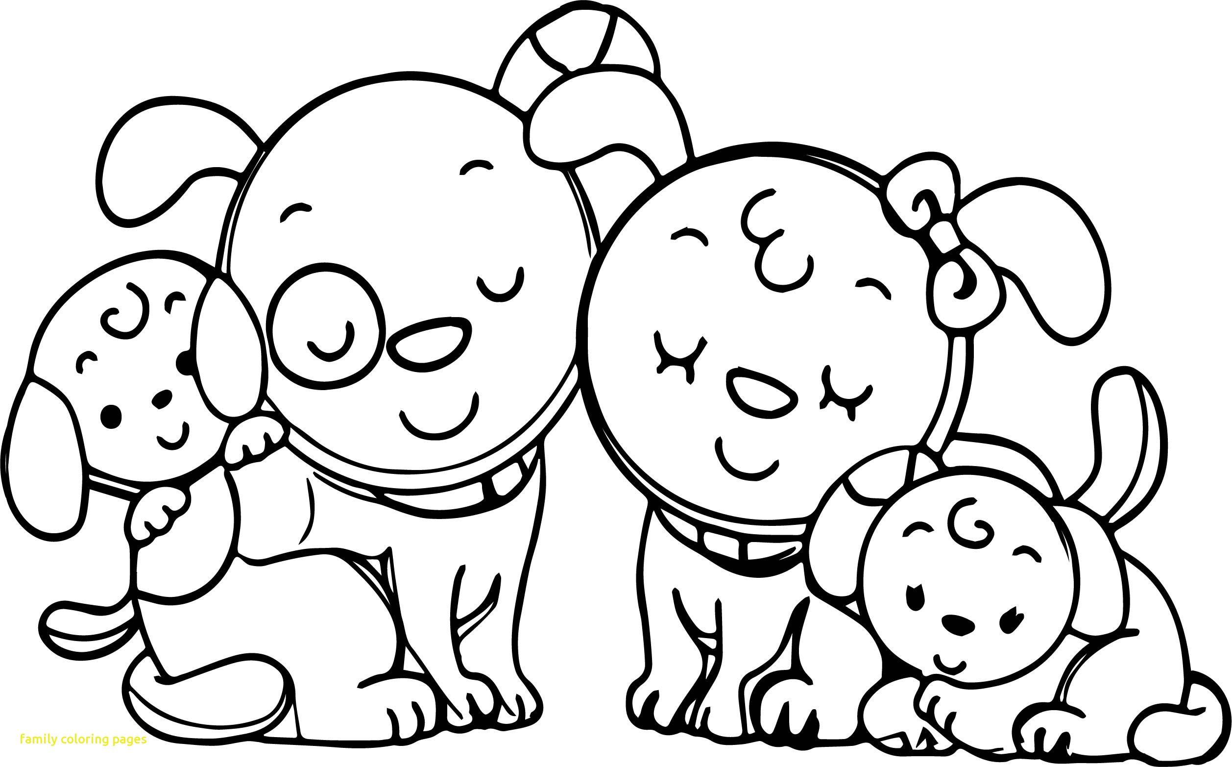 Family Coloring Pages For Preschoolers at GetColorings.com | Free
