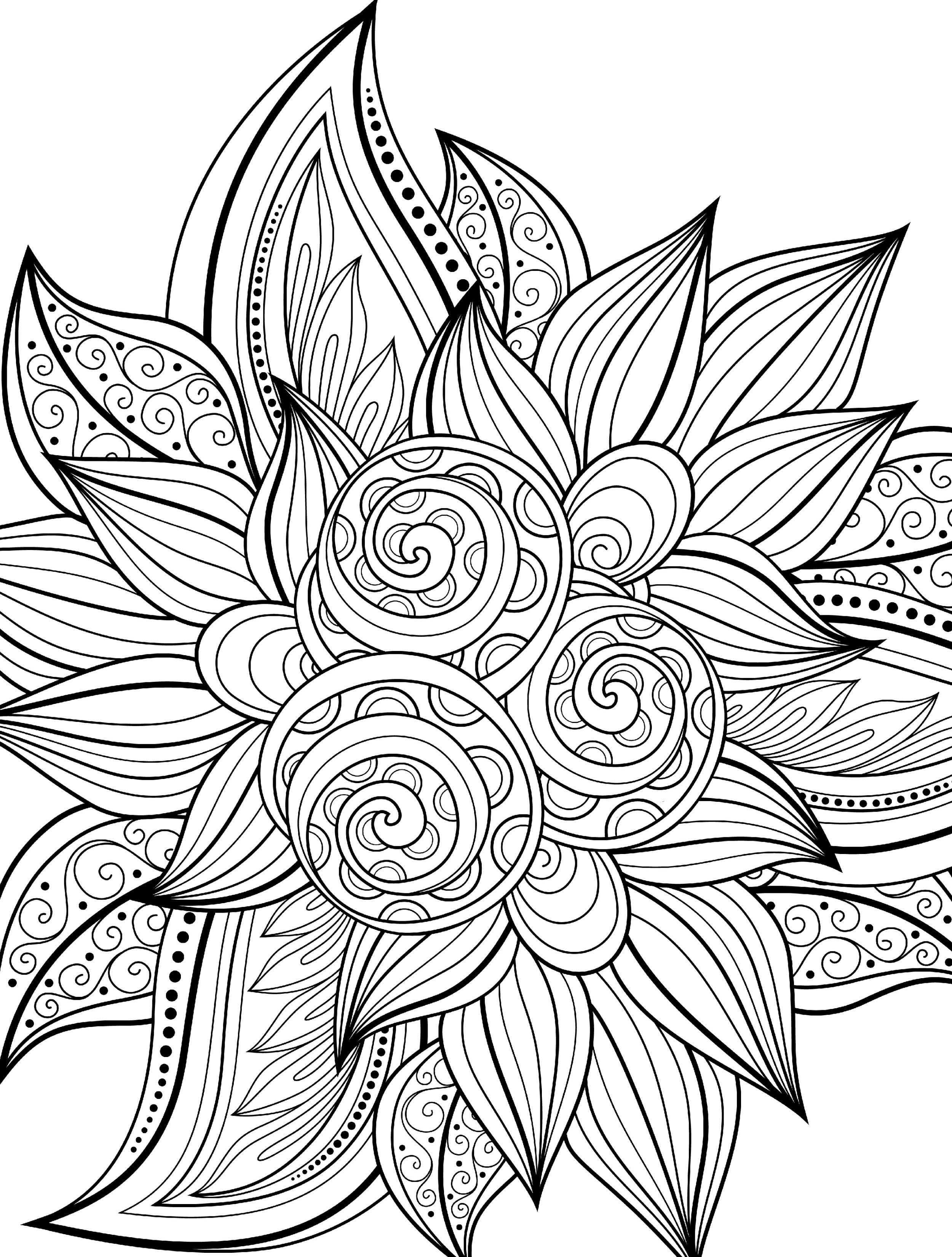 Fancy Coloring Pages at Free printable colorings