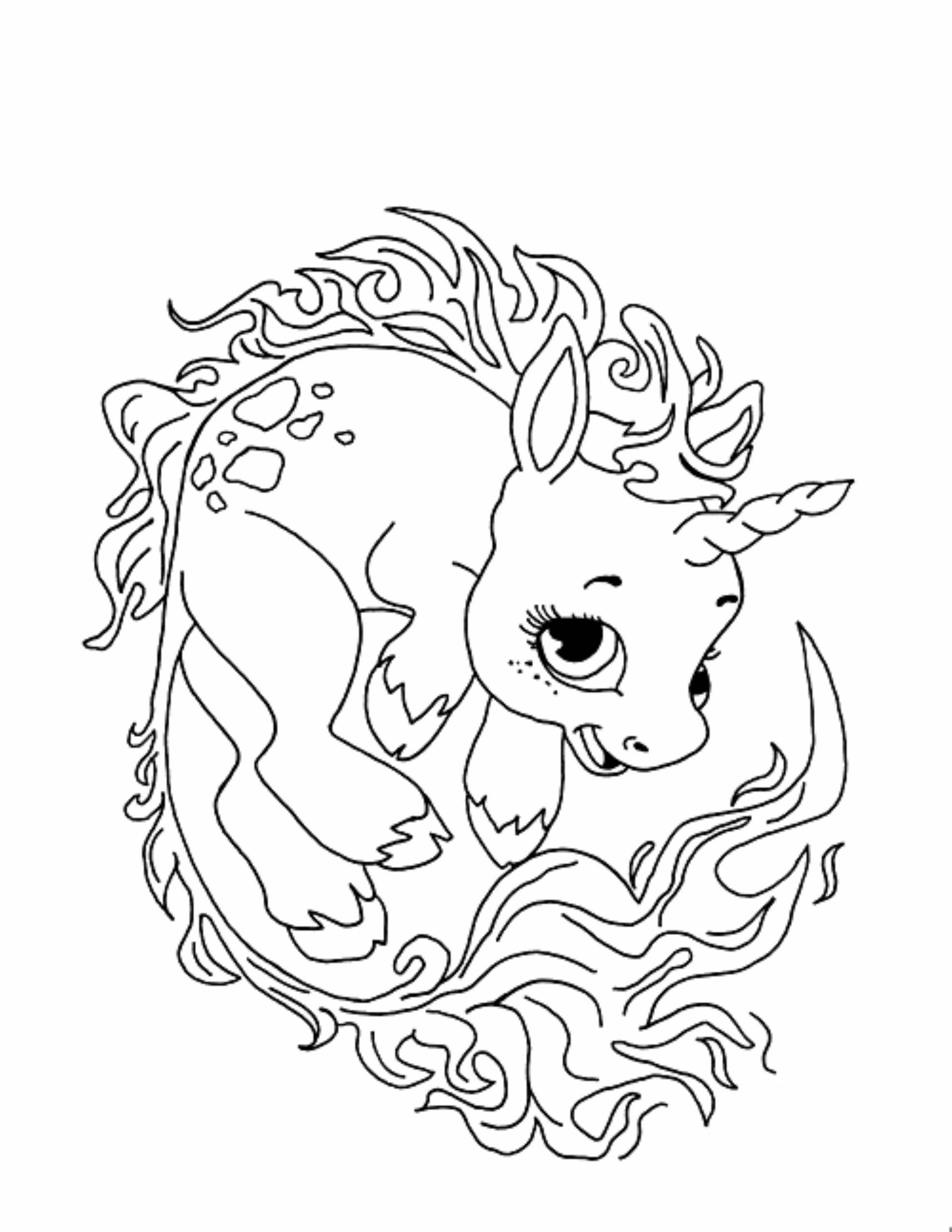 1971x2551 Cute Unicorn Coloring Pages PagesGeneral Pinterest