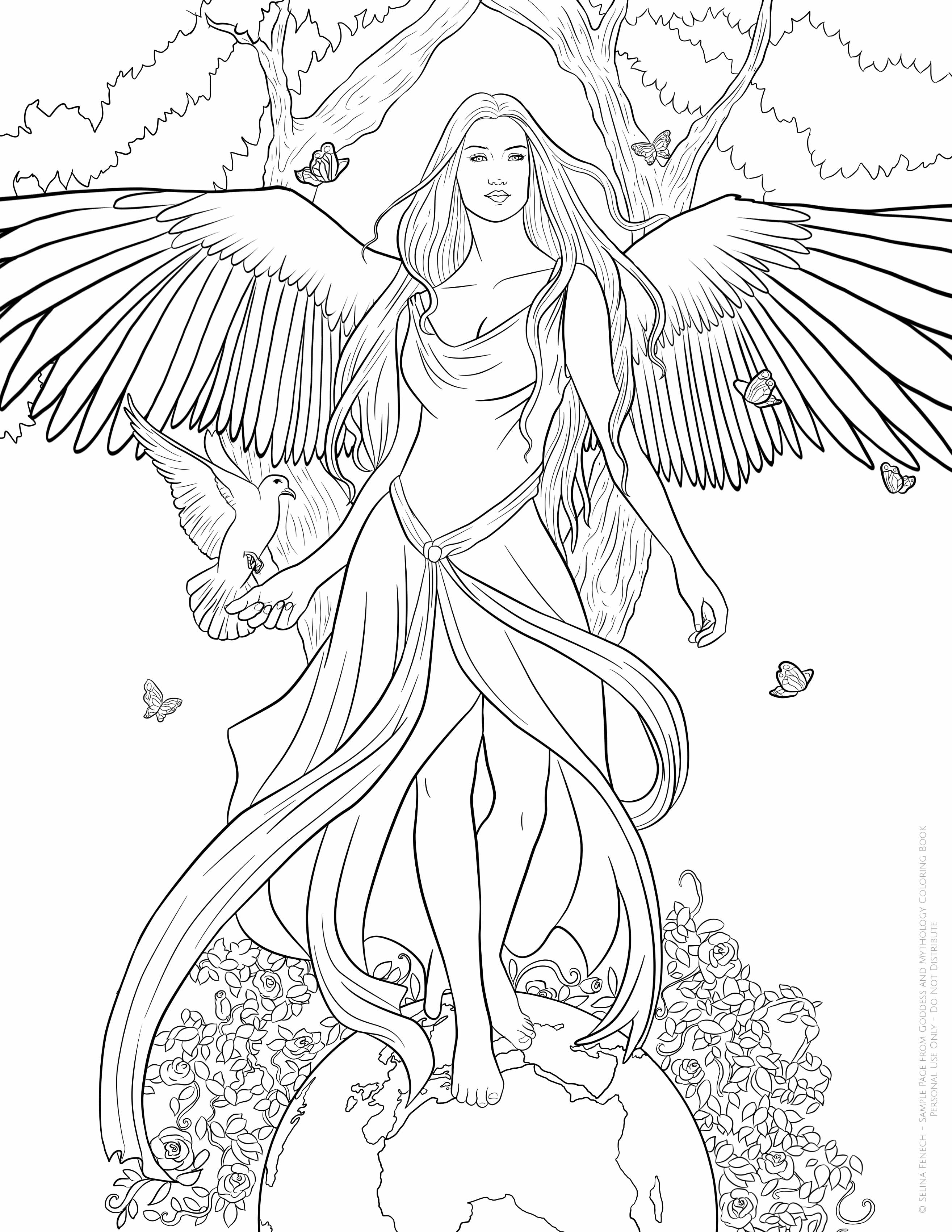 Fantasy Art Coloring Pages At GetColorings Free Printable 