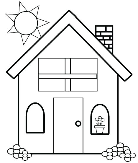Farm House Coloring Pages at GetColorings.com | Free ...