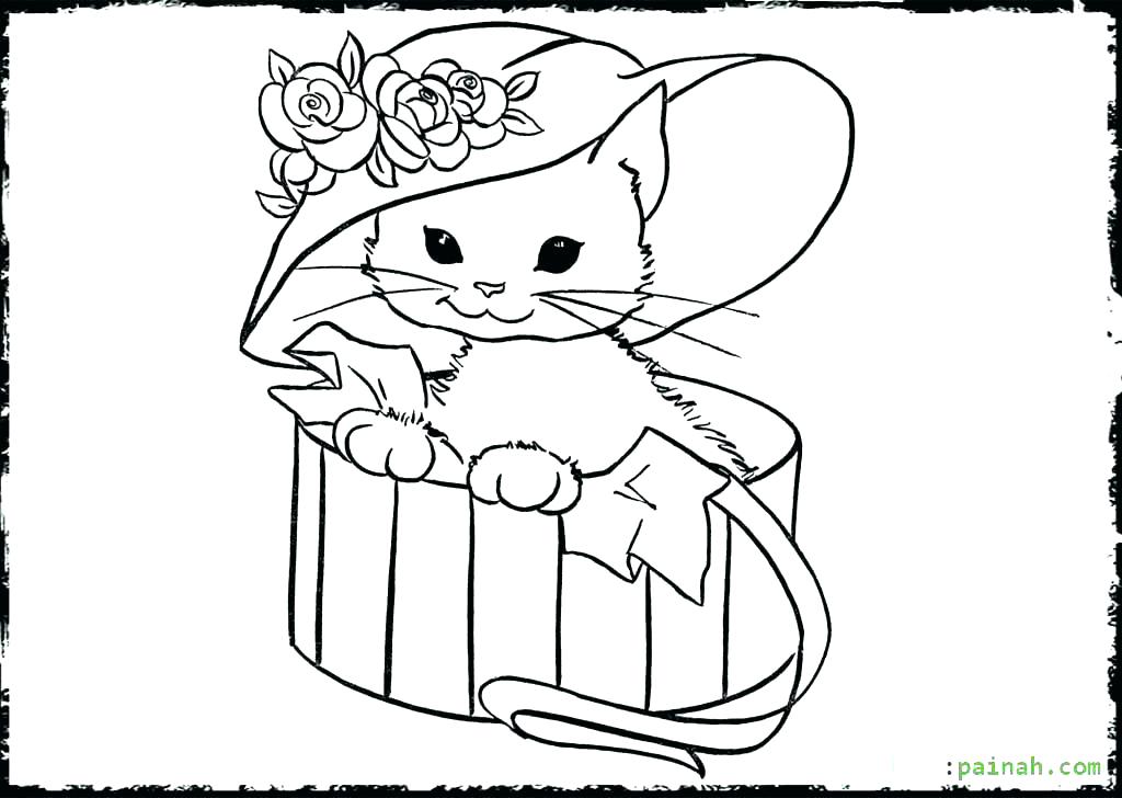 Fat Cat Coloring Pages at GetColoringscom Free