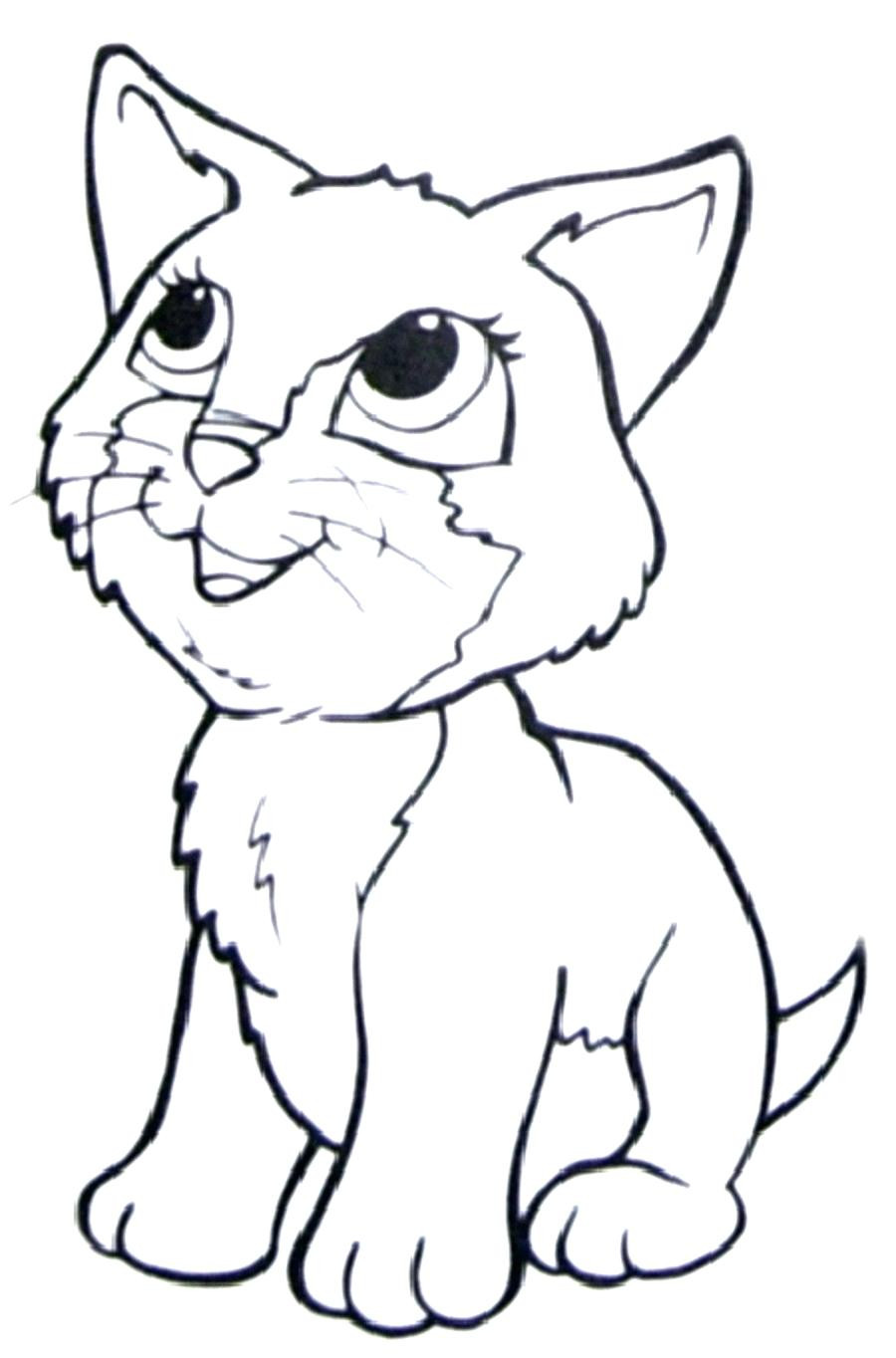 463 Animal Fat Cat Coloring Pages for Kids