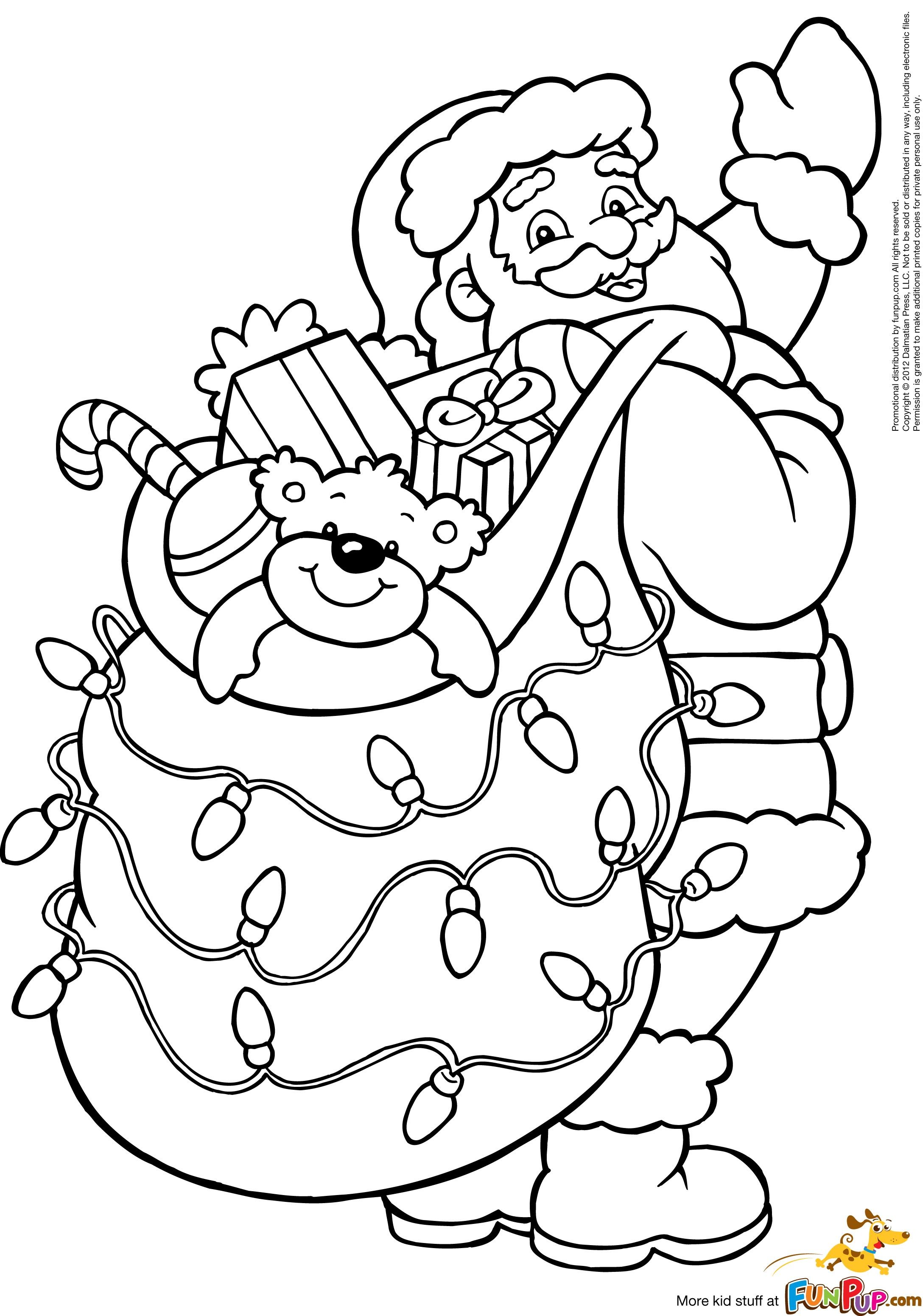 Father Christmas Coloring Pages At GetColorings Free Printable