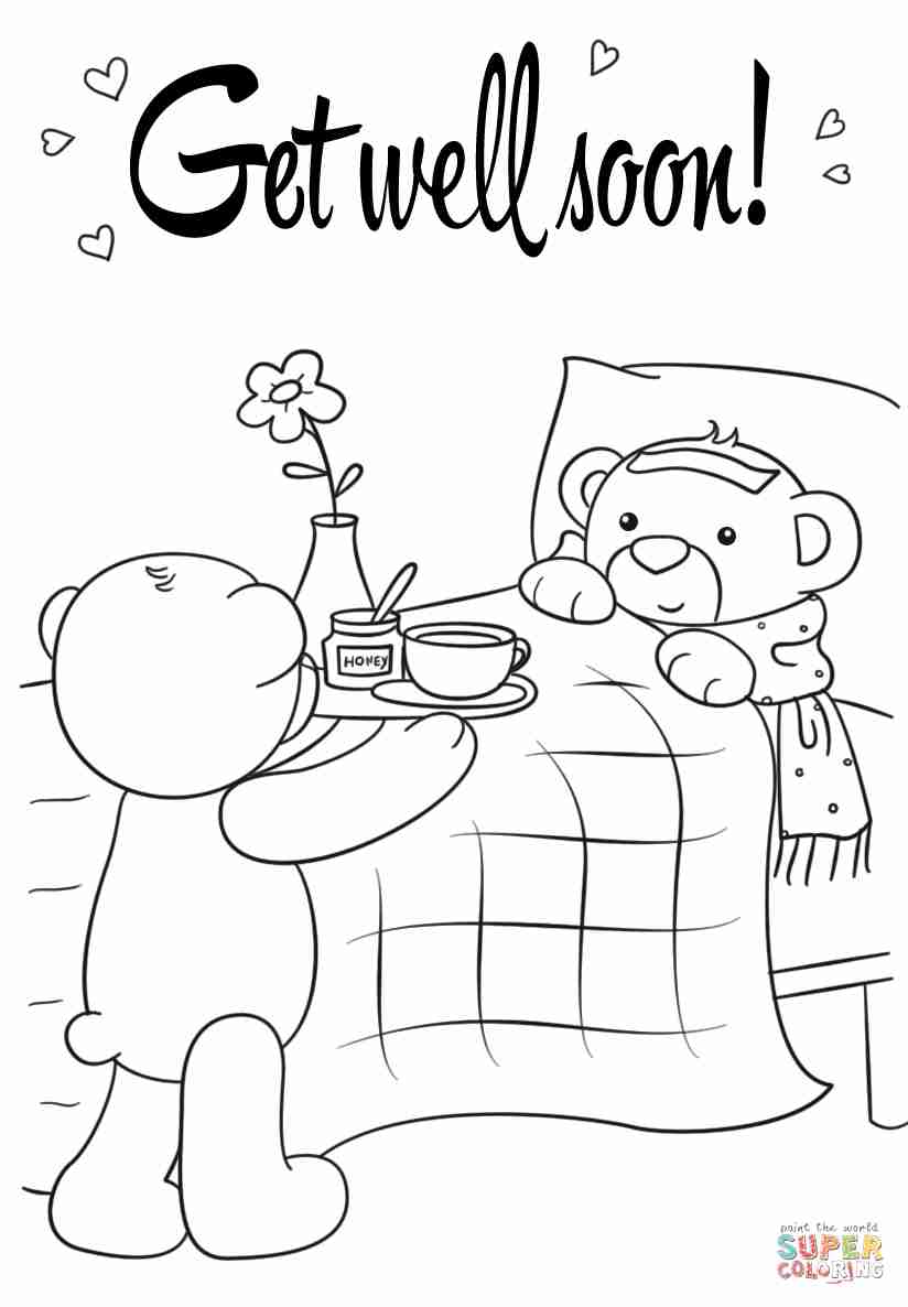 Feel Better Coloring Pages At GetColorings Free Printable 