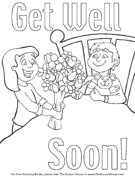 Feel Better Coloring Pages At GetColorings Free Printable 
