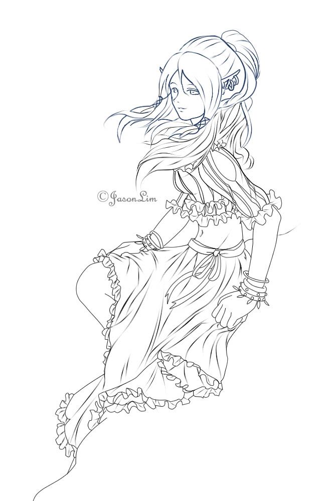 43 Realistic Elf Coloring Pages Pics Color Pages Collection