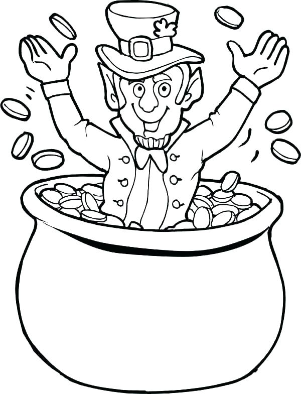Female Leprechaun Coloring Pages at Free printable
