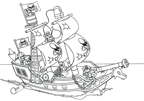 Ferry Boat Coloring Pages at GetColorings.com | Free printable
