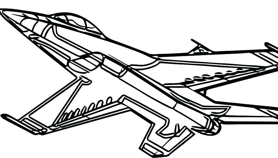 Fighter Jet Coloring Pages at Free printable