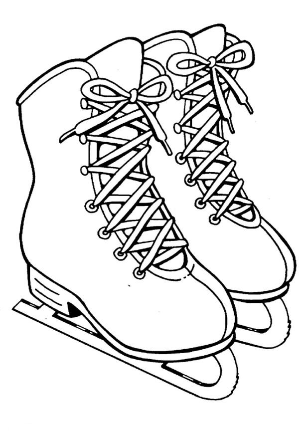 Figure Skating Coloring Pages At GetColorings Free Printable