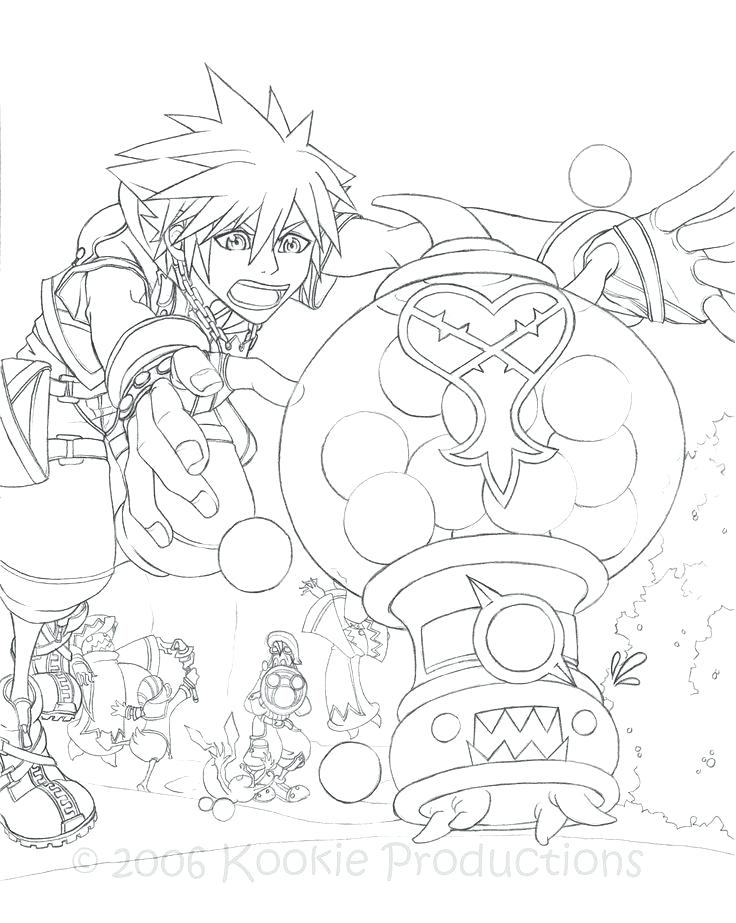 Final Fantasy 7 Coloring Pages at Free printable