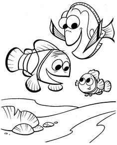 Finding Nemo Coloring Pages Pdf At Getcolorings Free Printable