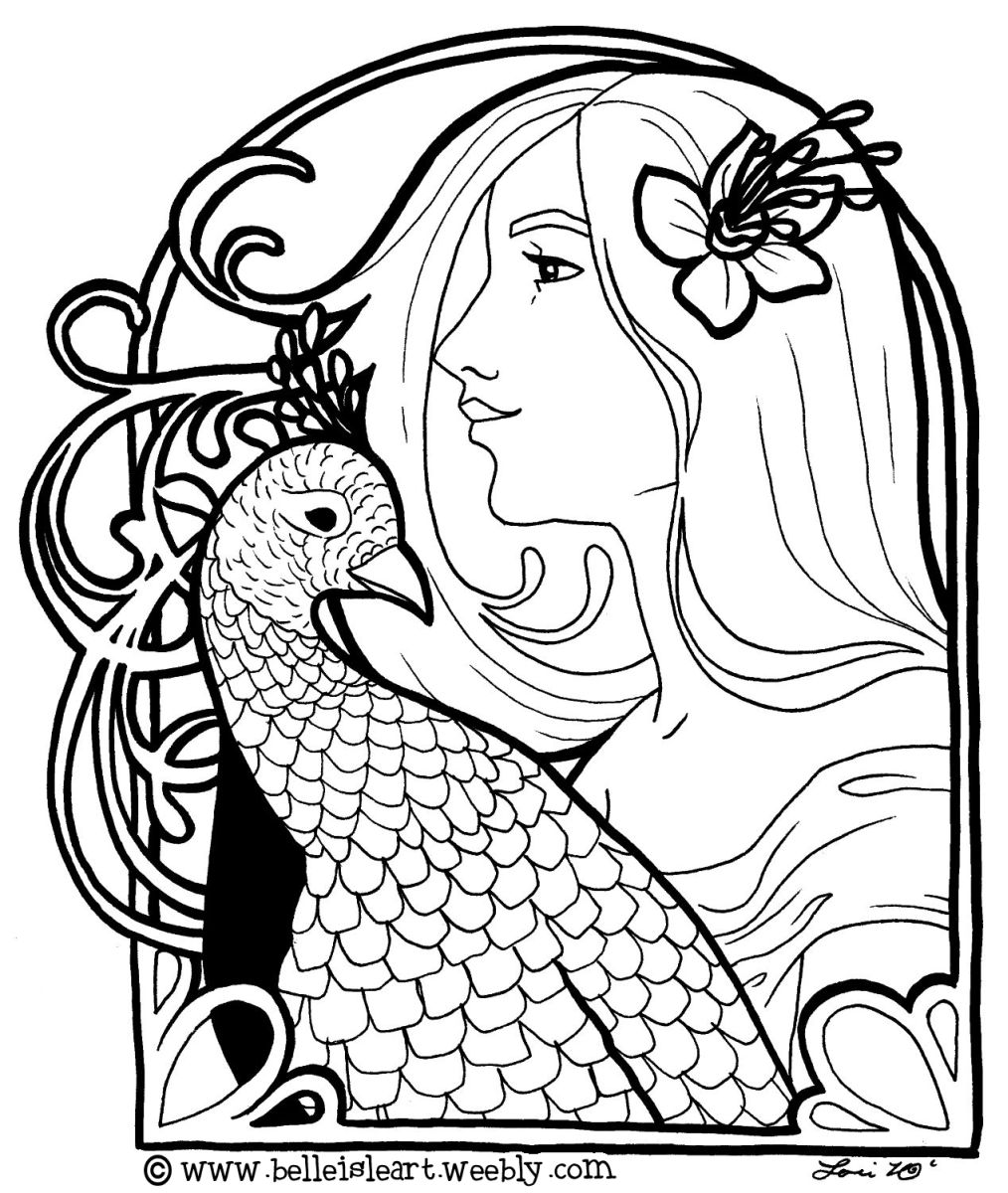 Fine Art Coloring Pages At Getcolorings Com Free Printable Colorings