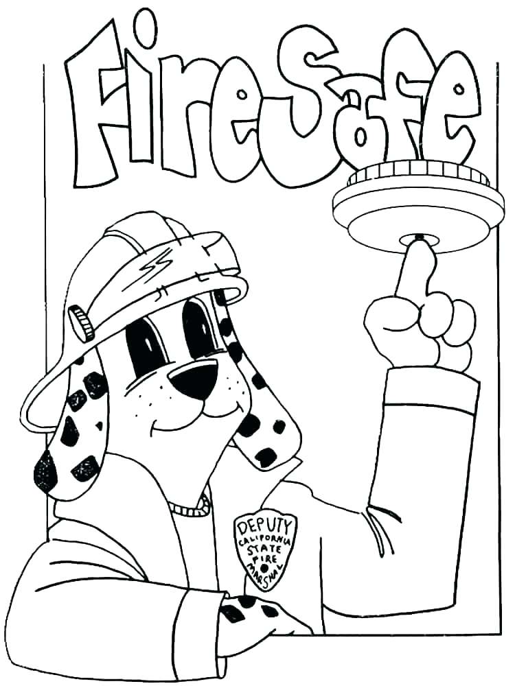 Fire Prevention Coloring Pages At GetColorings Free Printable 