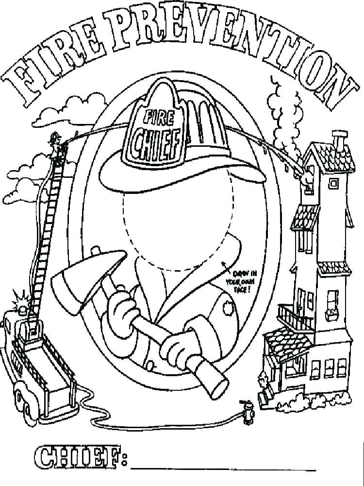 Fire Safety Coloring Pages To Print at GetColorings.com | Free