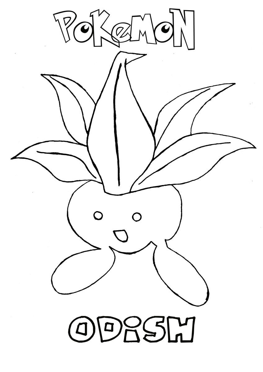 pokemon coloring type fire grass pdf types odish printable getcolorings popular